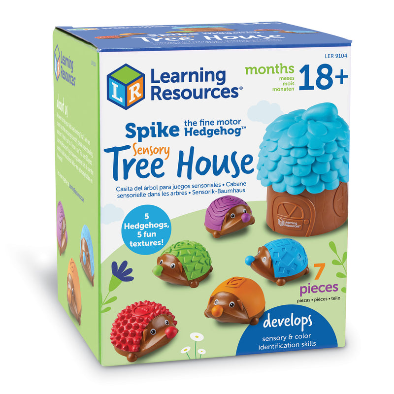 Spike Fine Motr Hedgehog Tree House Sensory