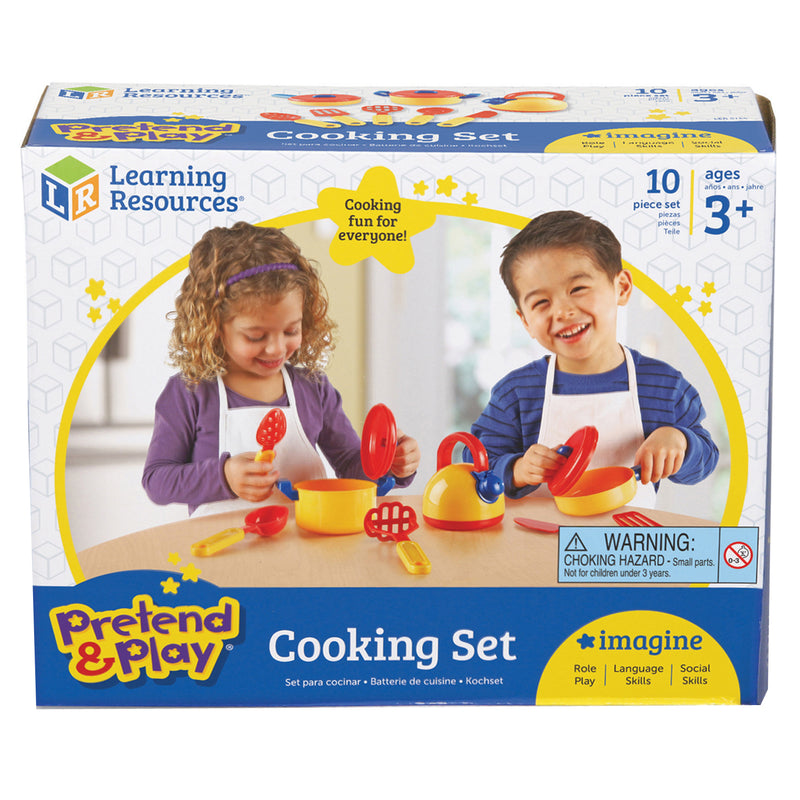 Pretend & Play Cooking Set 10 Pcs