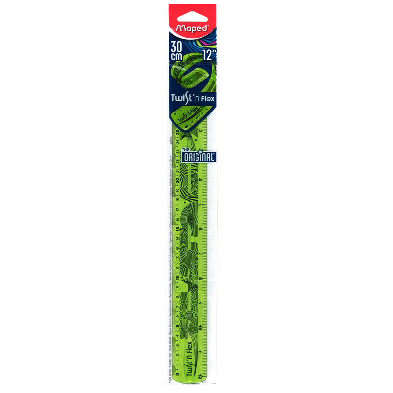 Twist N Flex Ruler 12in - 30cm