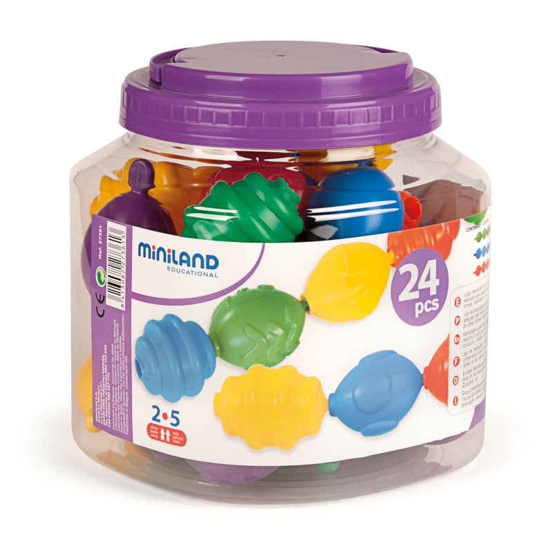 Interlocking Pieces Assorted 24 Pcs Per Unit