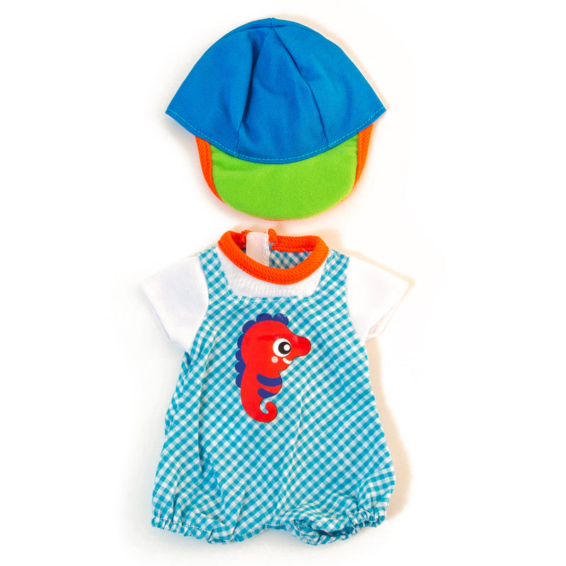 Doll Clothes Warm Weather Jumper- Cap Set