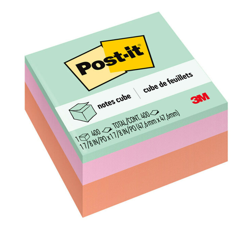 Post-it Notes Cube 2x2 400shts Pas