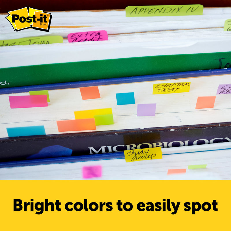 Page Markers, 50 Sheets-Pad, 10 Pads-Pack