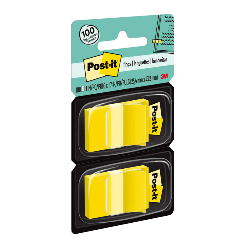 (3 Pk) Post-it Flags Yellow 2ct