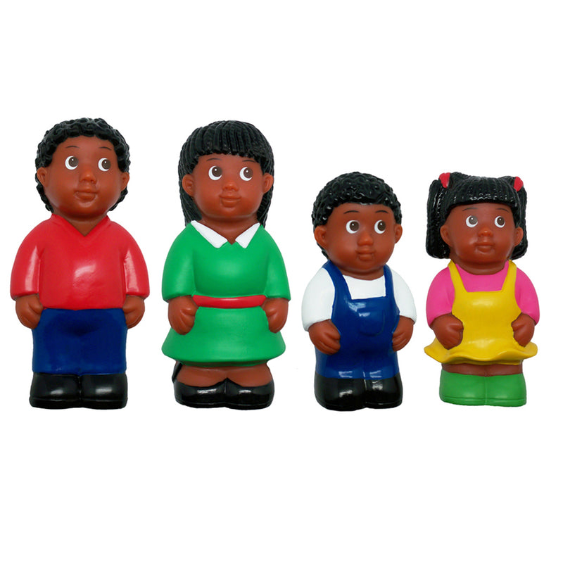 Multicultural Family 4 St Complete Figures