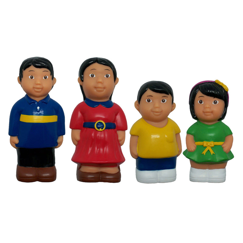 Multicultural Family 4 St Complete Figures