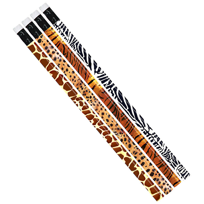 (12 Dz) Jungle Fever Asst Pencils 12 Per Pk