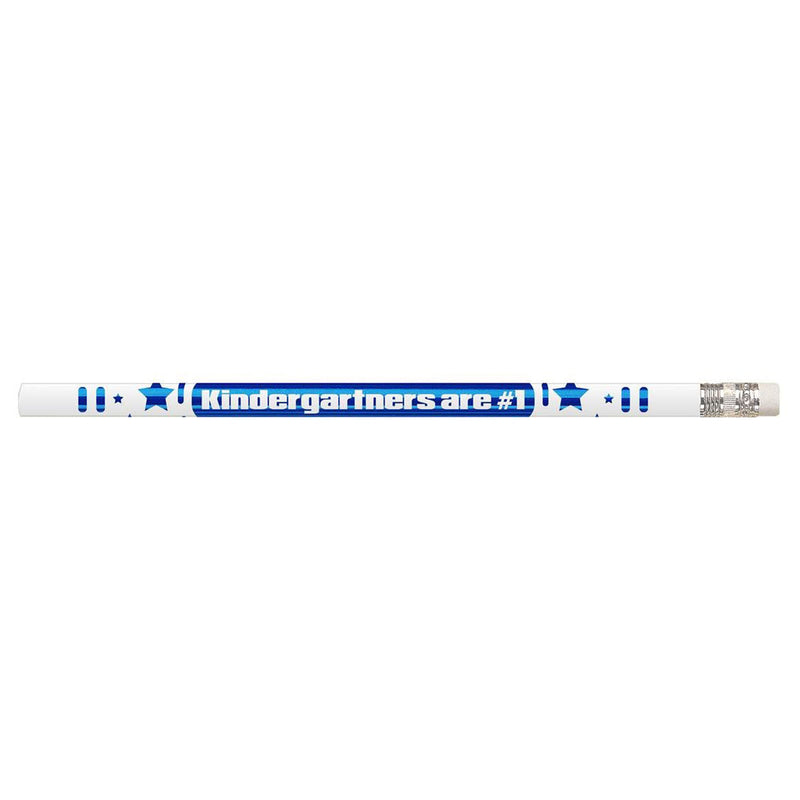 Kindergartners Are #1 12pk Motivational Fun Pencils