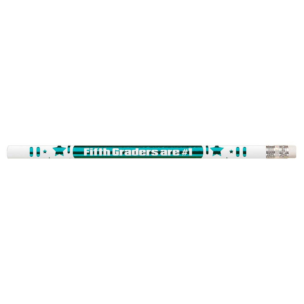 5th Graders Are #1 12pk Motivational Fun Pencils