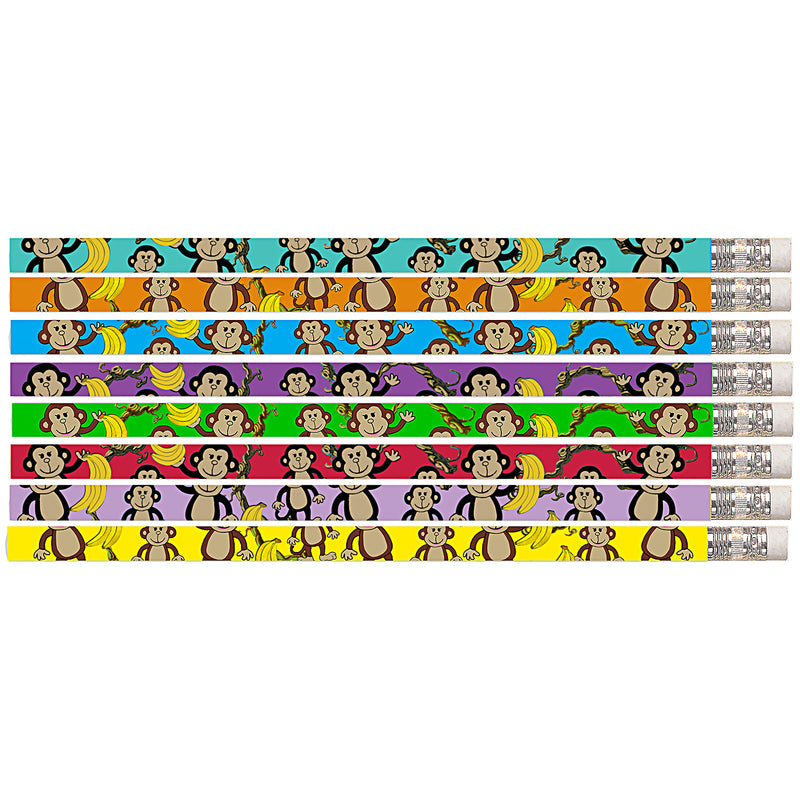 Dancin Monkey 12pk Motivational Fun Pencils
