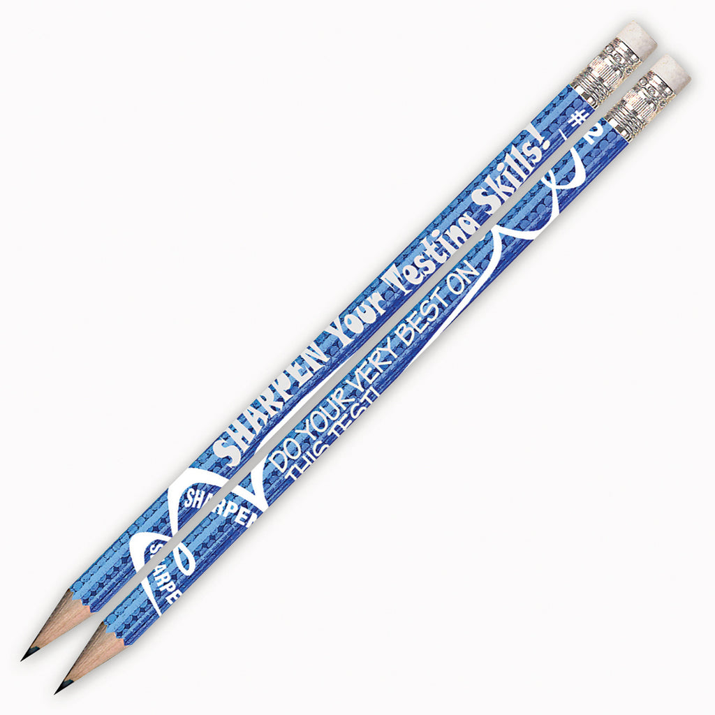 Sharpen Your Testing Skills 144ct Pencils Pre Sharpened