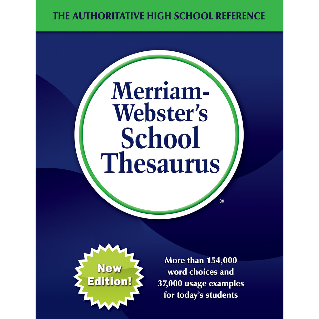 Merriam-websters School Thesaurus