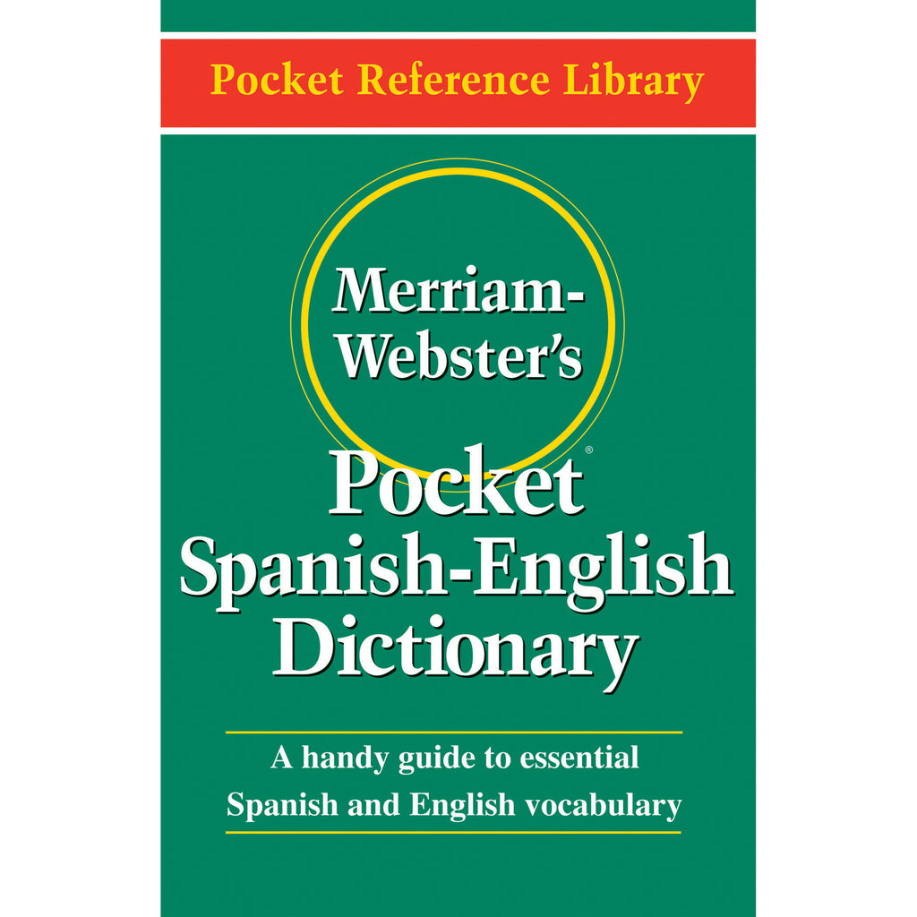 (3 Ea) Merriam Websters Pocket Spanish - English Dictionary