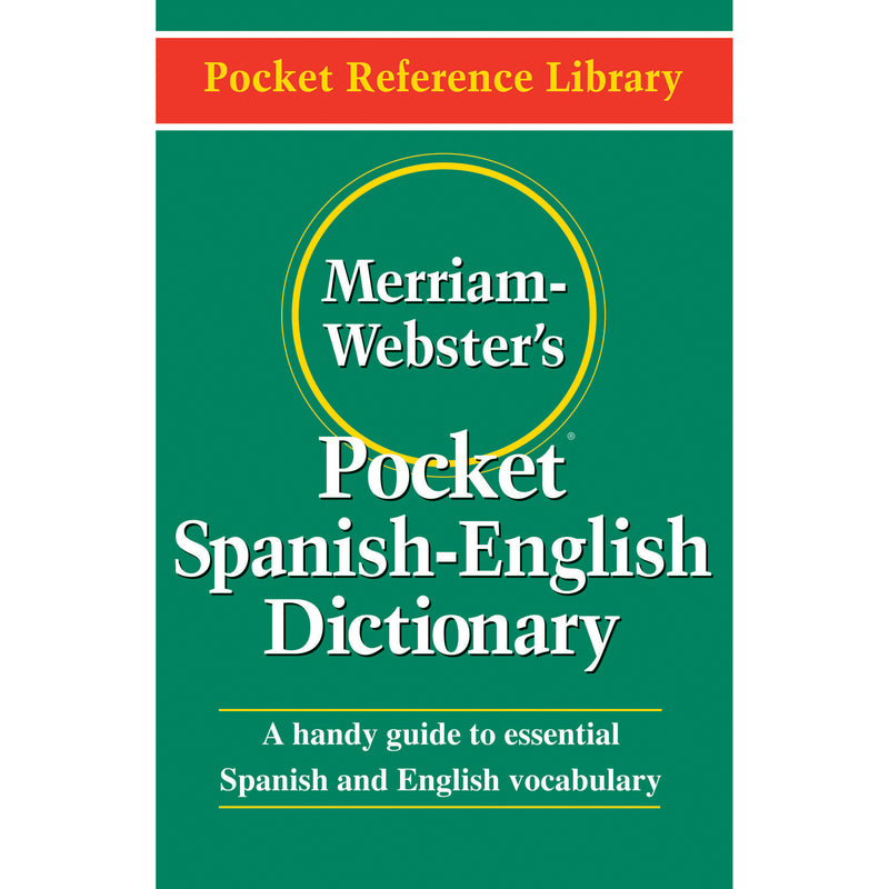 Merriam Websters Pocket Spanish - English Dictionary