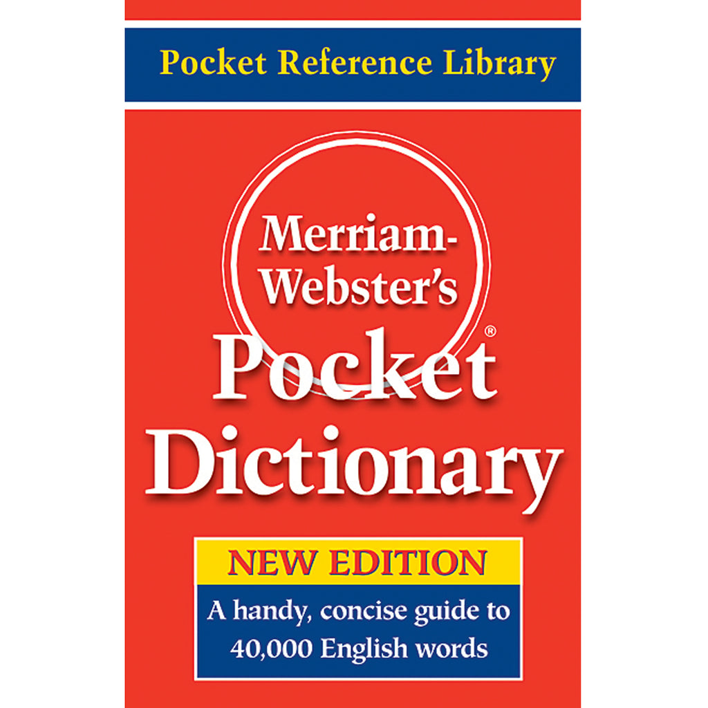 (3 Ea) Merriam Websters Pocket Dictionary