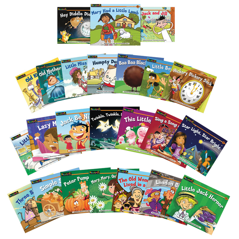 Rising Readers Fiction 24 Title Set Volumes 2 & 3 Nursery Rhyme Tales