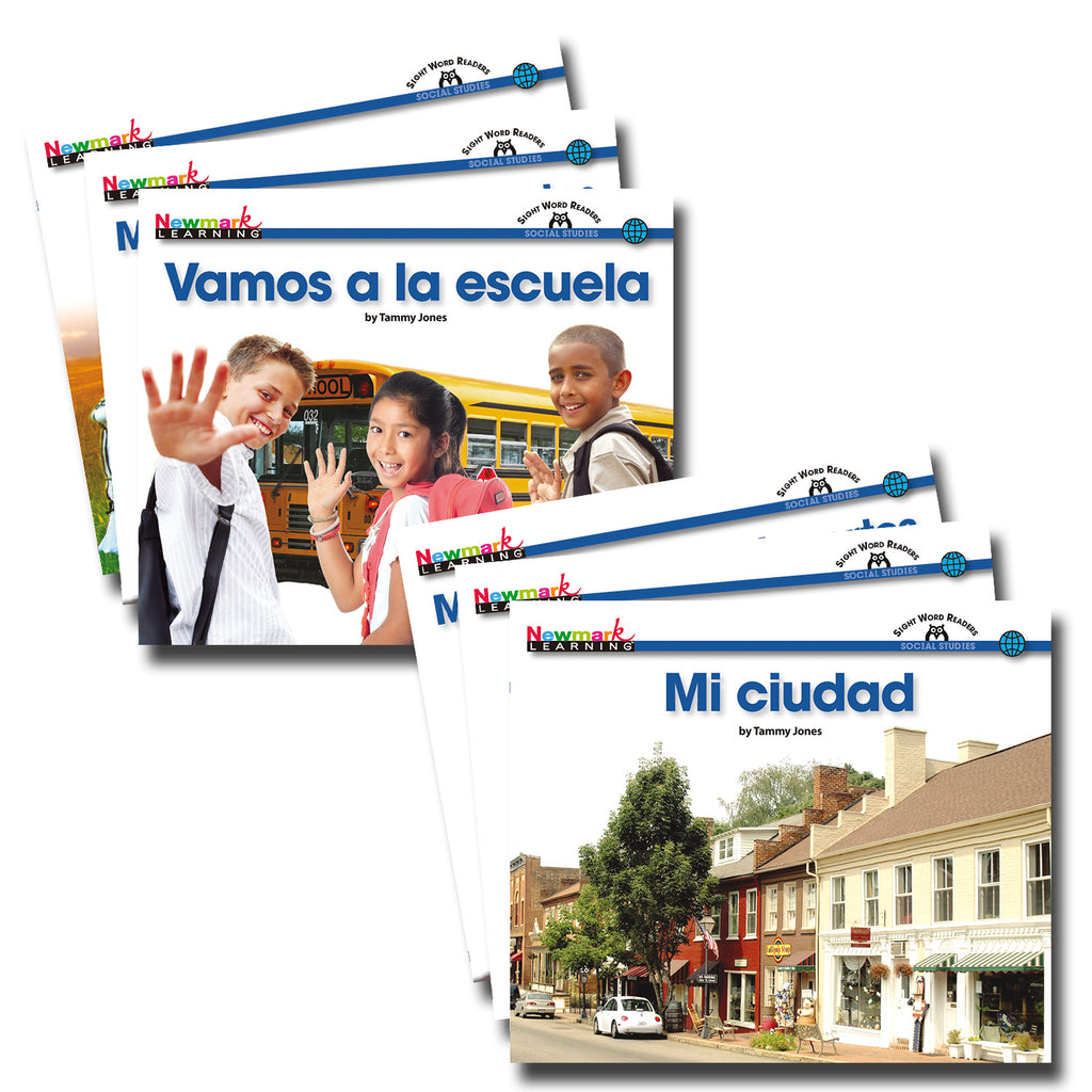 En Espanol Sight Word Readers Social Studies Set Of 16