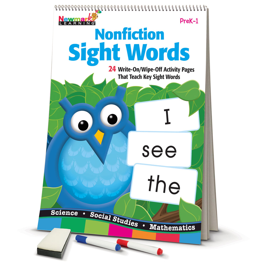 Learning Flip Charts Nonfiction Sight Words