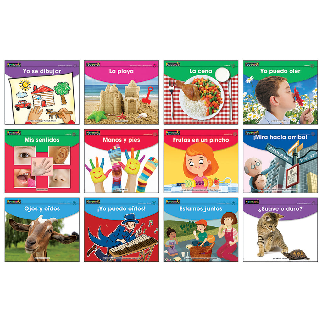 Spanish My Five Senses Theme Set Early Rising Readers