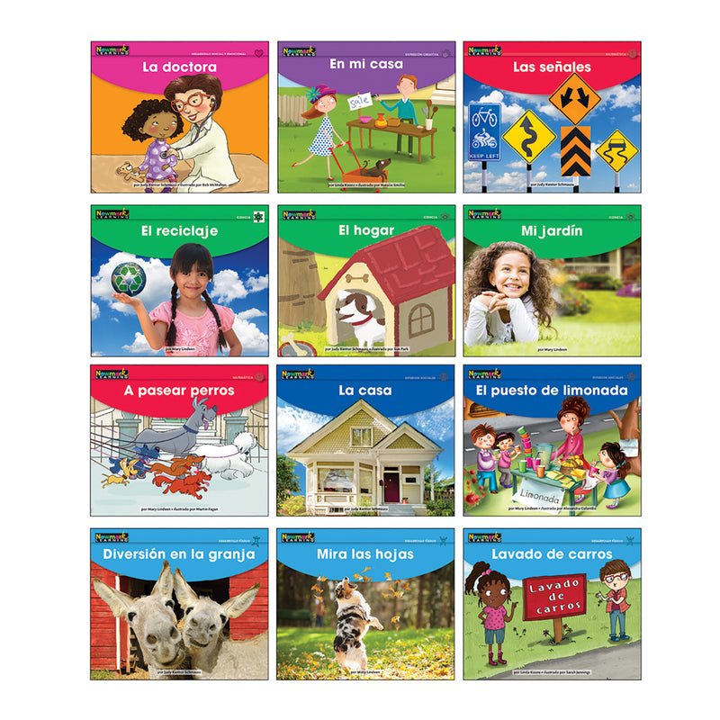 Spanish My Neighborhood Theme Set Early Rising Readers