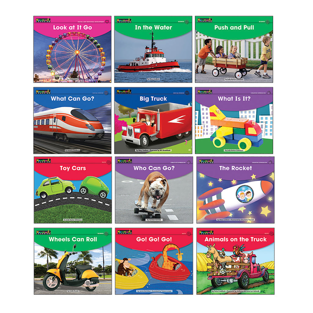 Transportation Theme Set Early Rising Readers