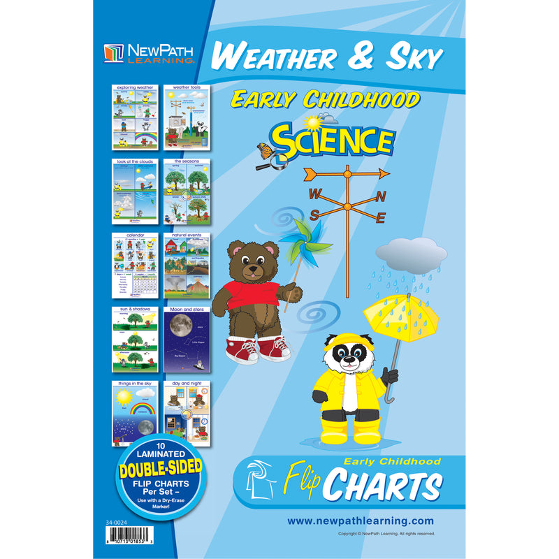 Flip Charts Weather & Sky Early Childhood Science Readiness
