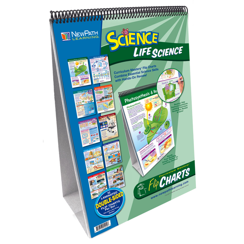 Middle School Life Science Flip Chart Set