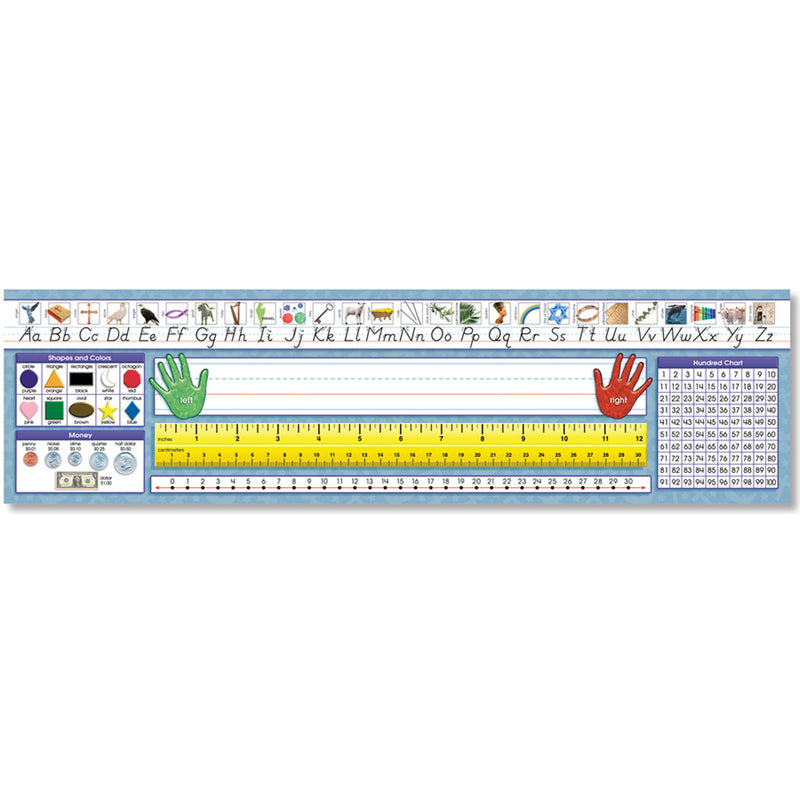 Desk Plate Primary Traditional Manuscript