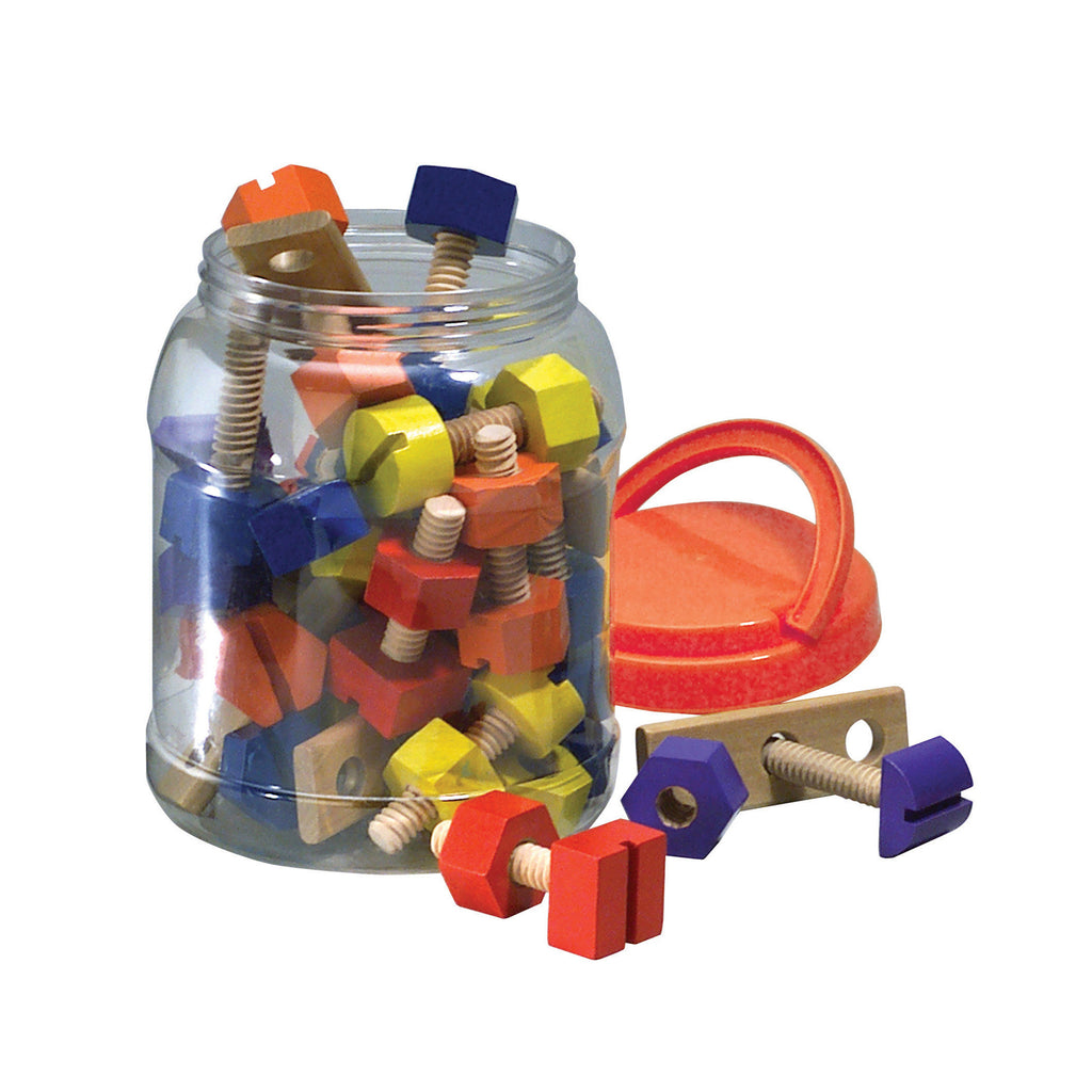 Nuts & Bolts Wooden 40ct