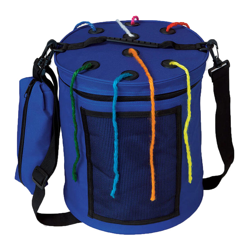 Yarn Tote Blue