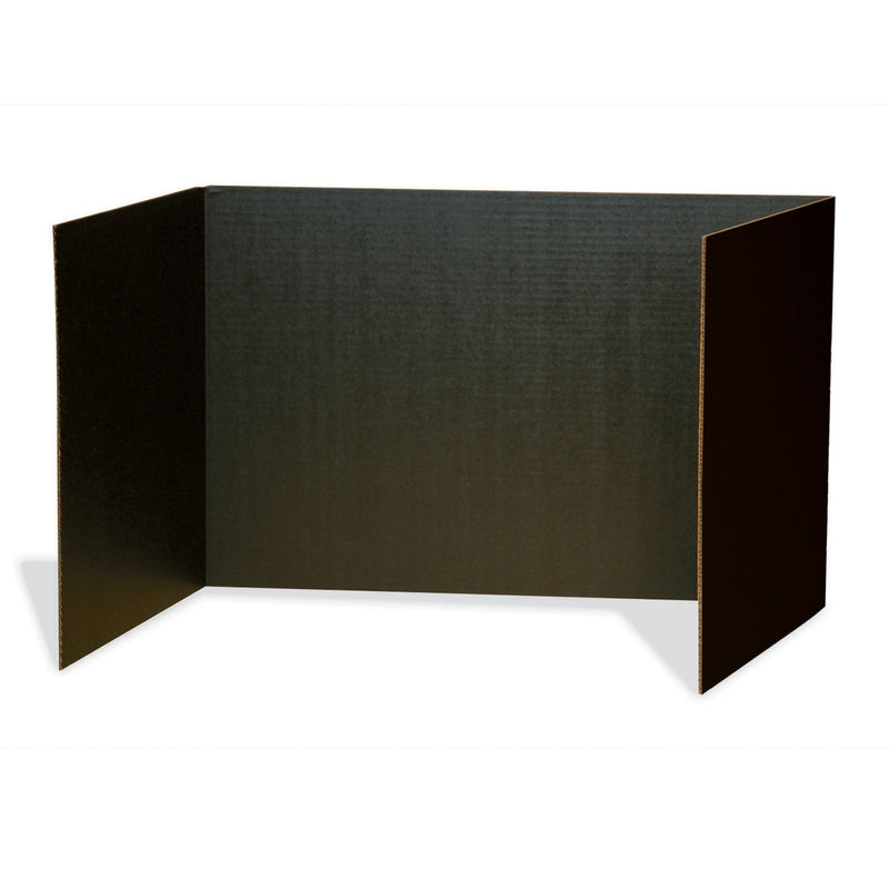 (2 Pk) Black Privacy Boards 48x16 4 Per Pk