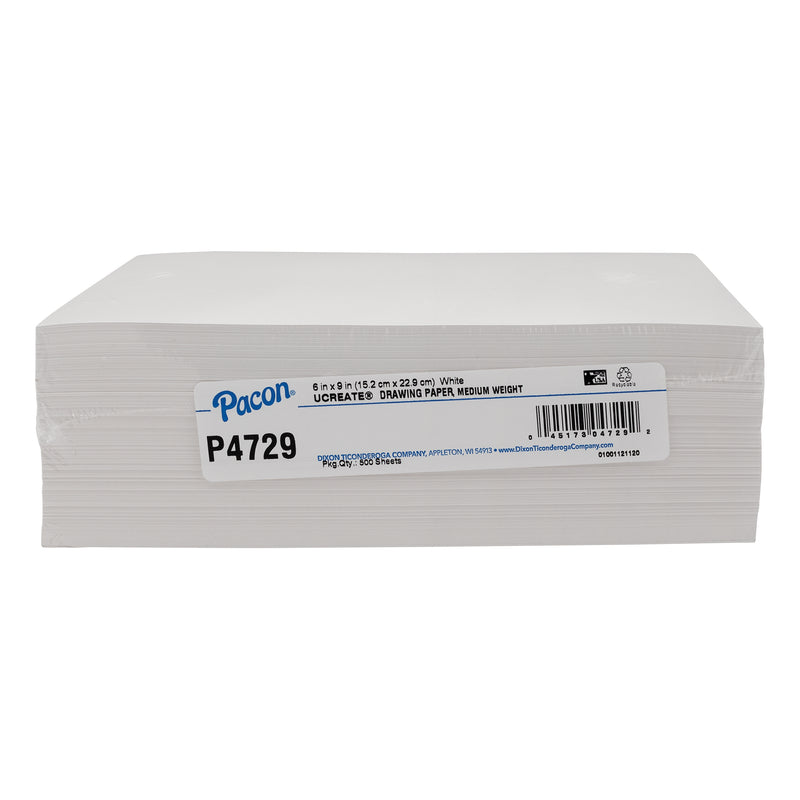 Brt White Sulphite Drawng Paper 6x9