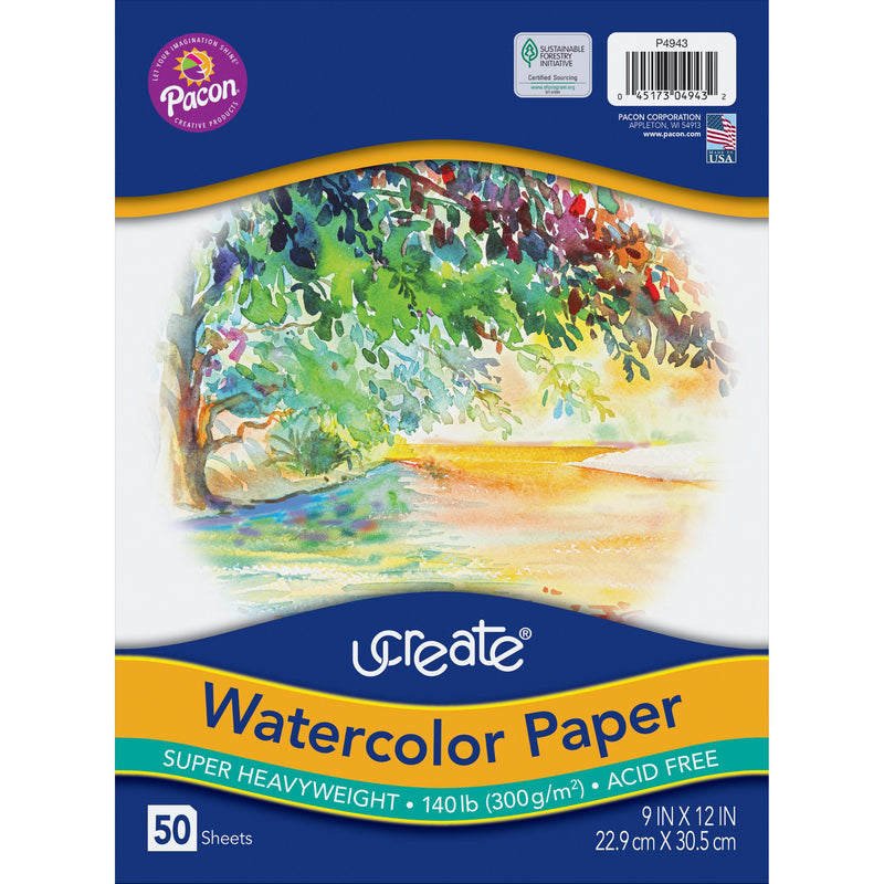 Art1st Watercolor Paper 140 Lb 9x12