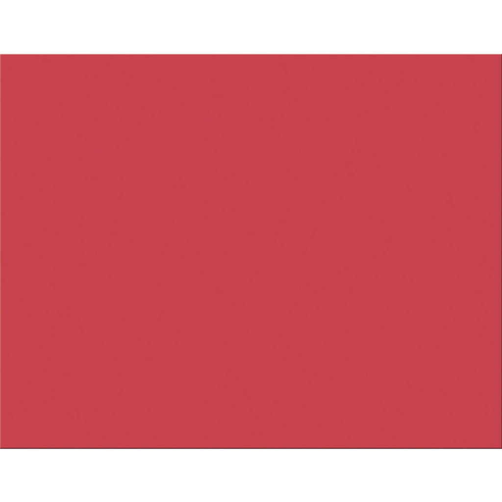 4 Ply Rr Poster Board 25 Sht Red