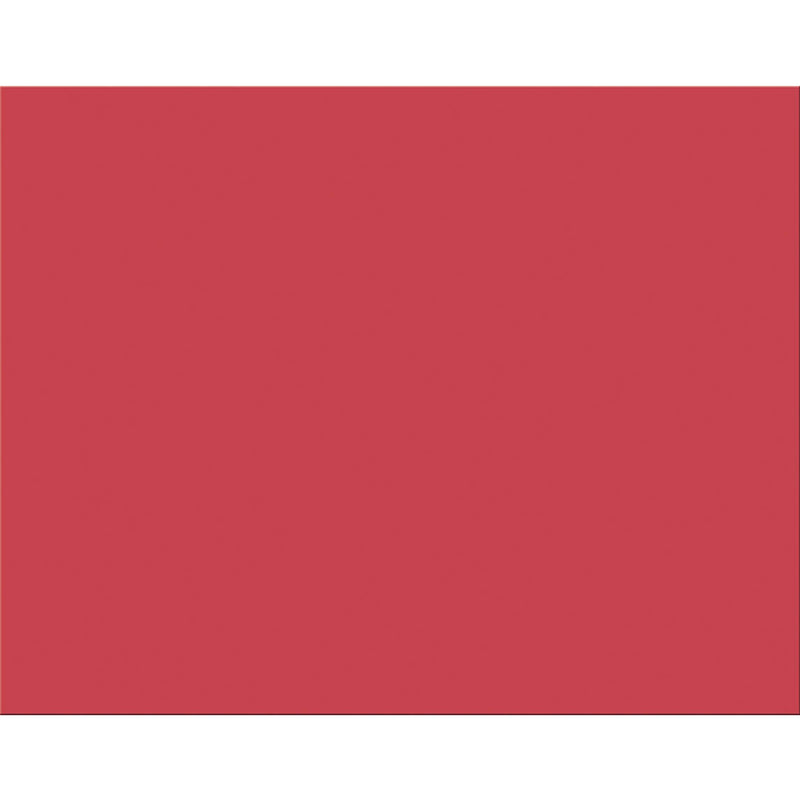 4 Ply Rr Poster Board 25 Sht Red