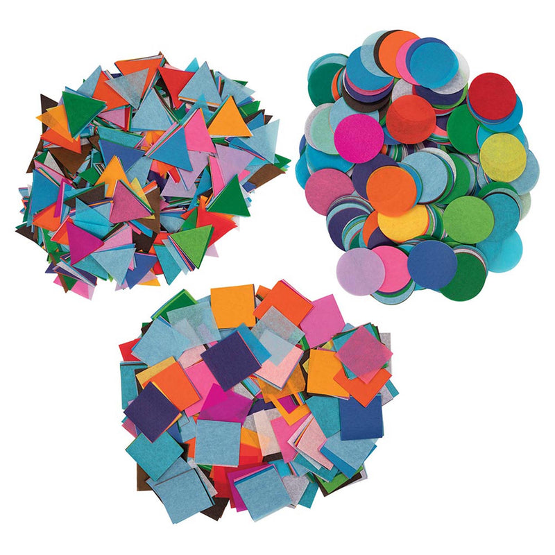 Art Tssue Shapes Assortmnt 1.1lb Pk