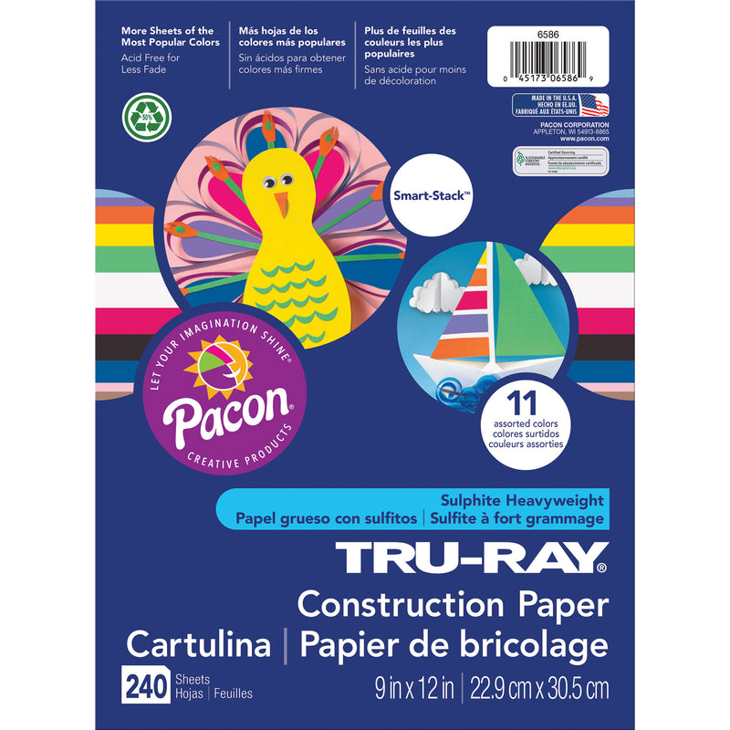 Tru Ray Smart Stack 9x12 240ct