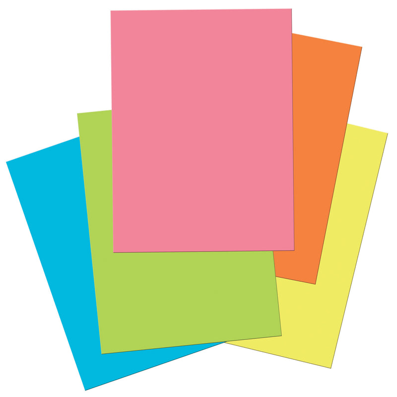Tru Ray Hot Asst 9x12 Fade Resistant Construction Paper