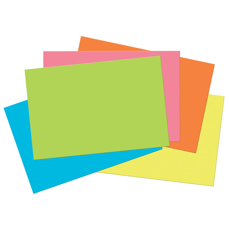 Tru Ray Hot Asst 12x18 Fade Resistant Construction Paper