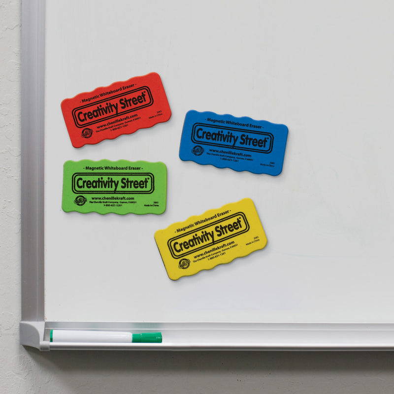 Magnetic Foam Erasers 4pk