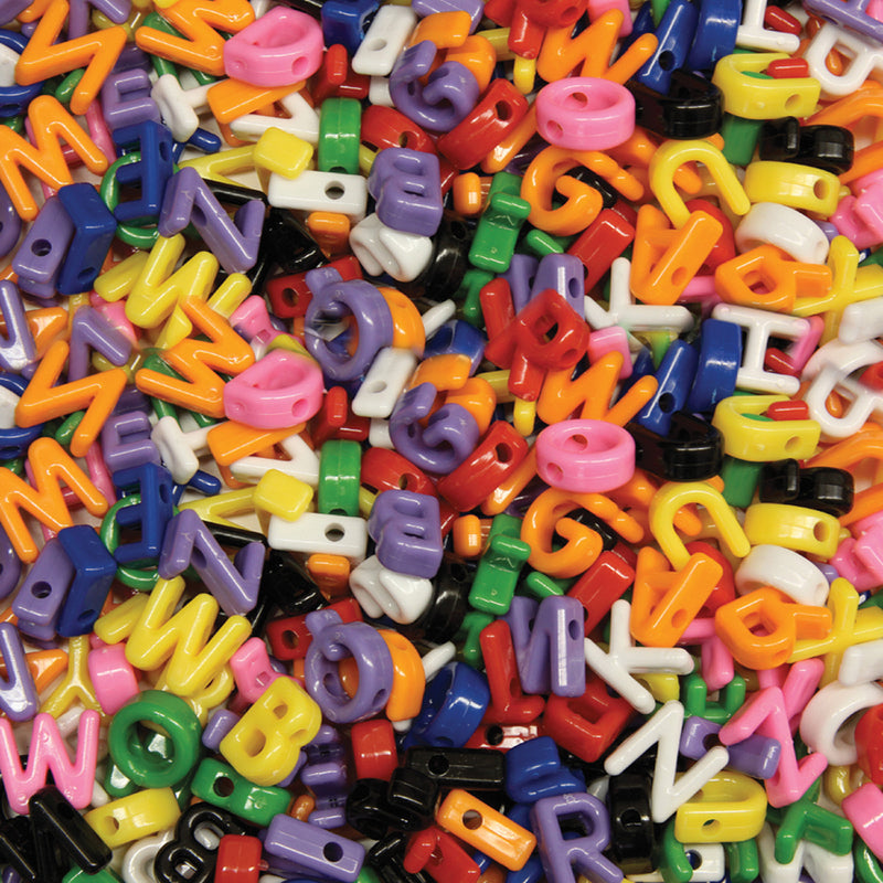 Shaped Beads Uppr Case Lettrs 288pc