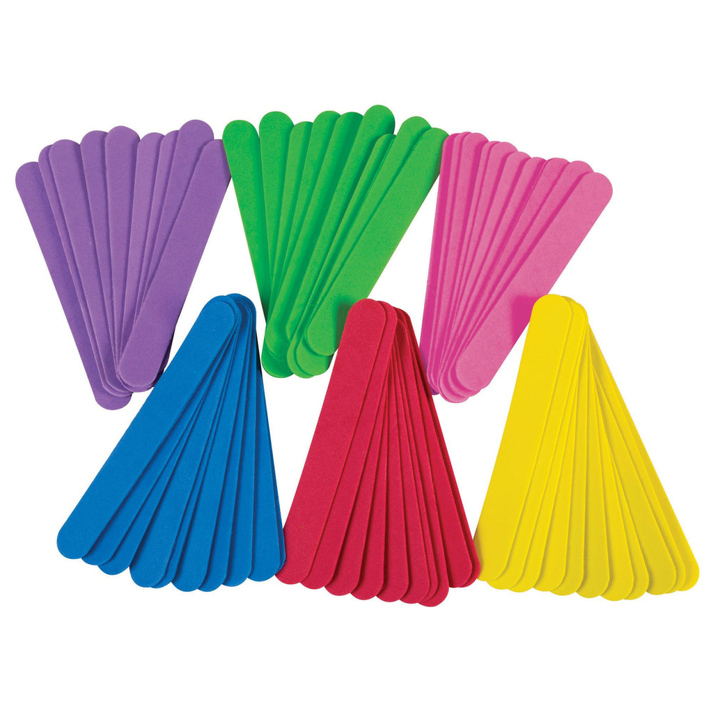 (3 Pk) Wonderfoam Jumbo Craft Sticks 100 Per Pack