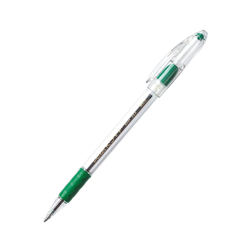 Pentel Rsvp Green Med Point Ballpoint Pen