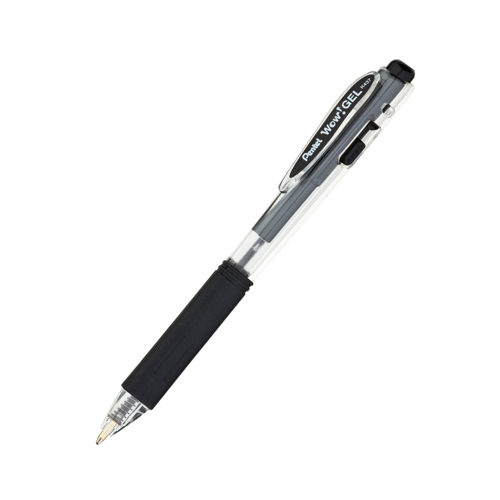 (24 Ea) Pentel Wow Black Gel Pen