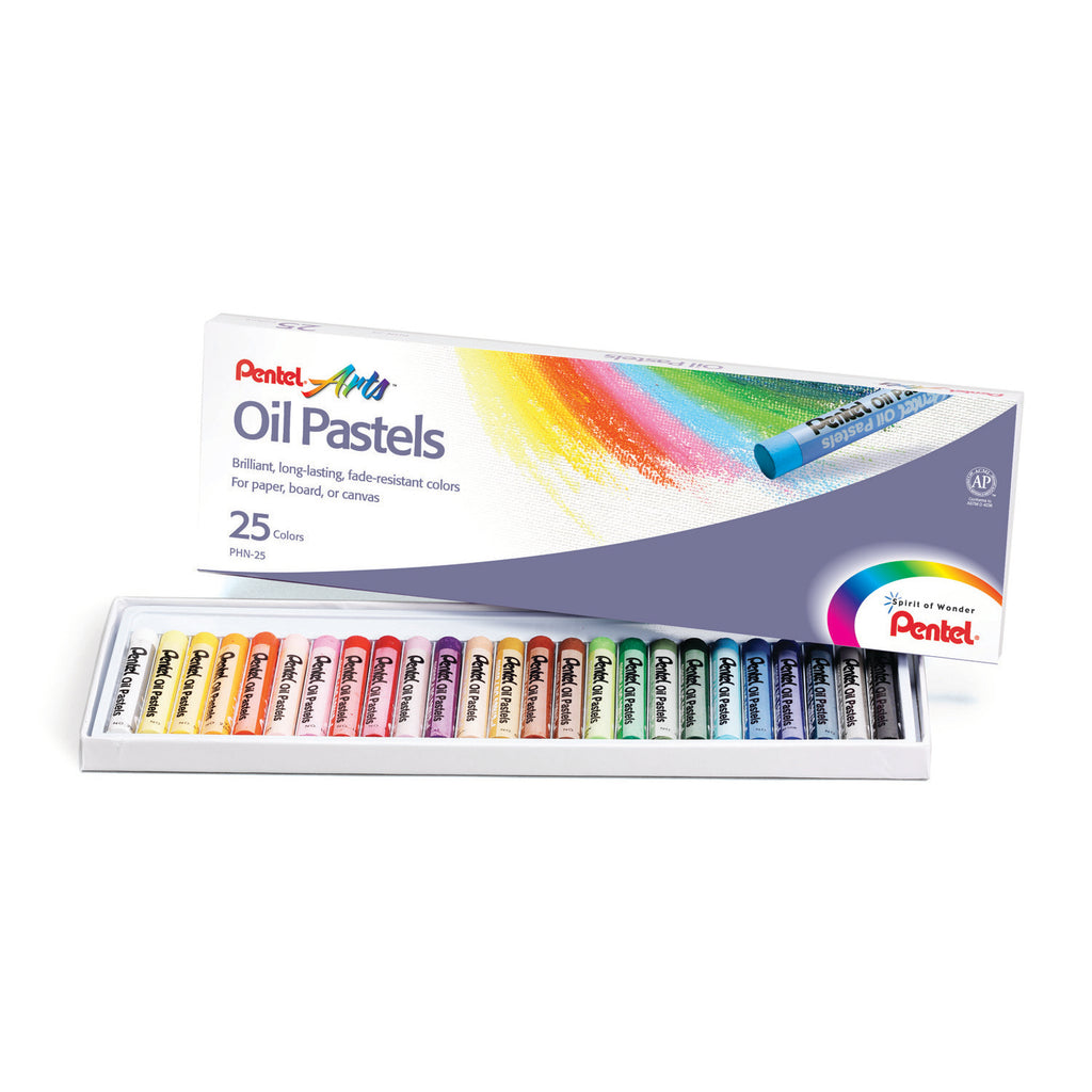 (6 Bx) Pentel Oil Pastels 25 Per Pk