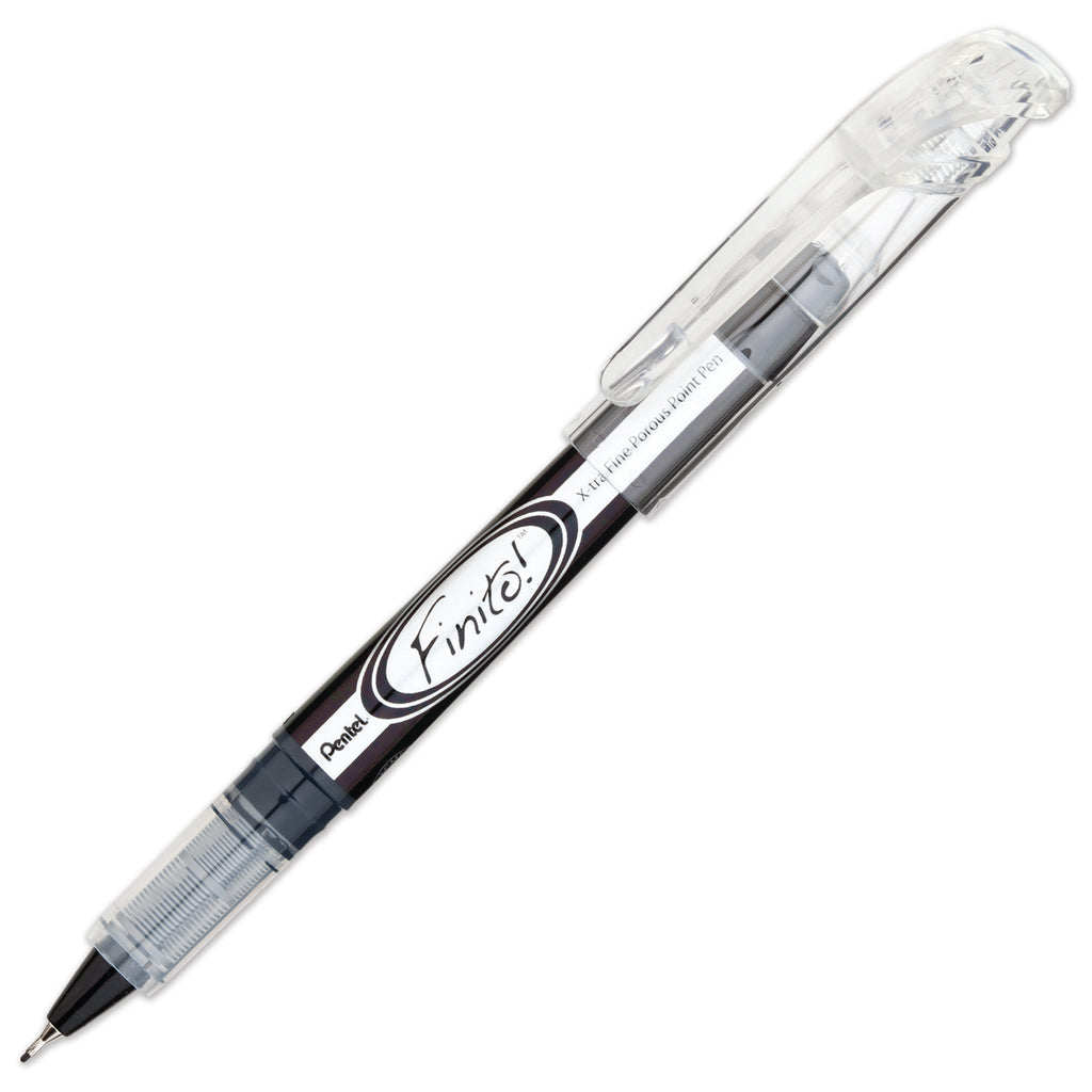 Pentel Finito Black Porous Point Pen Extra Fine Point