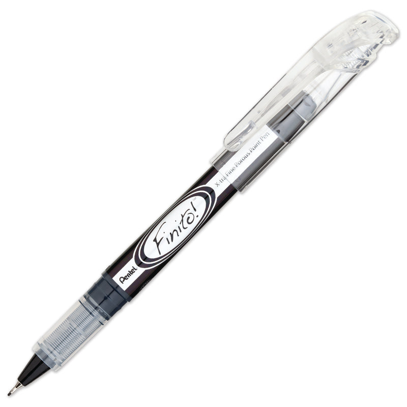 Pentel Finito Black Porous Point Pen Extra Fine Point
