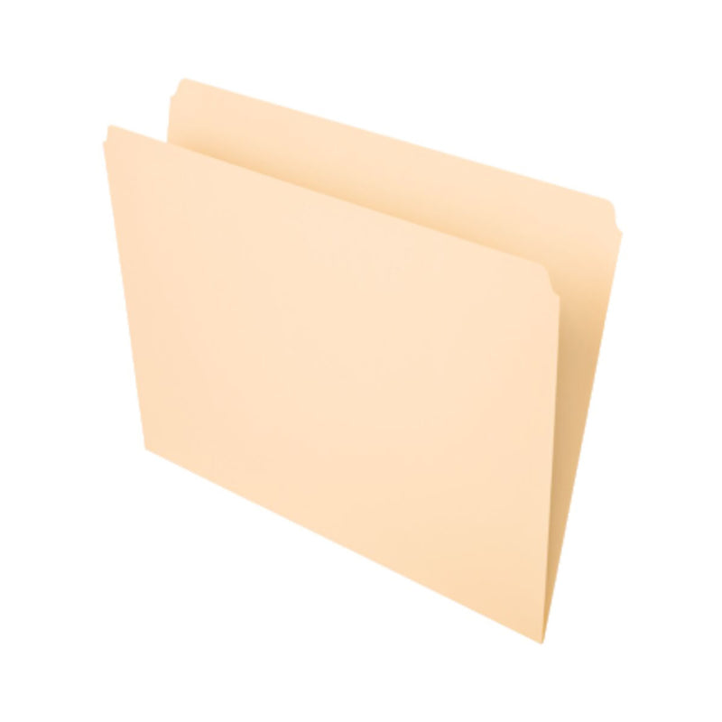 100ct Straight Manila File Folders