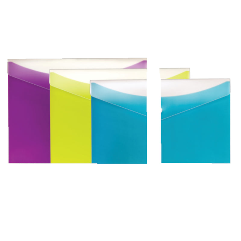 3ct Poly Snap Envelope Letter Size