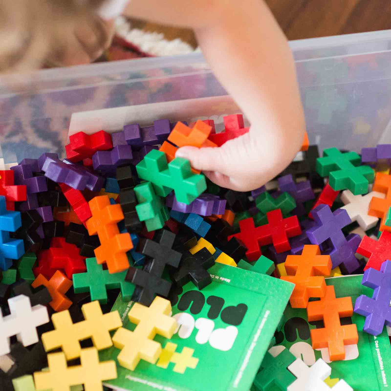 Big Set 400 Pieces In A Tub Plus-plus